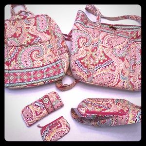 Retired Vera BradleyCapri Melon 6pc Lot